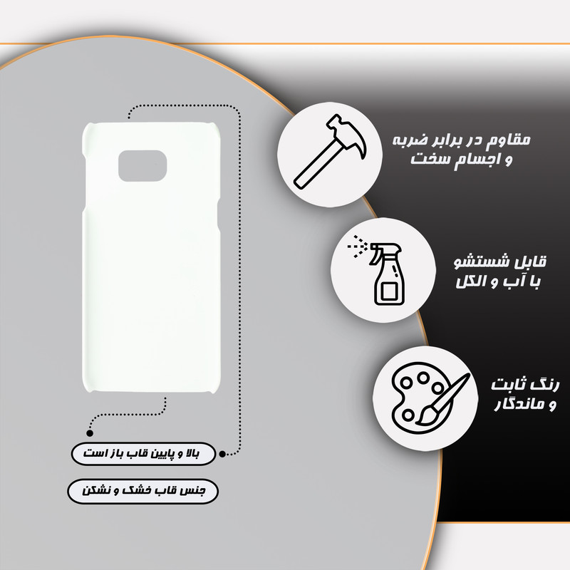 کاور گارد قاب مدل باب اسفنجی مناسب برای گوشی موبایل سامسونگ galaxy s6 edge plus