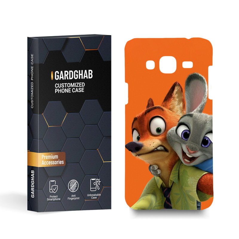 کاور گارد قاب مدل بچگانه مناسب برای گوشی موبایل سامسونگ Galaxy J3 2015