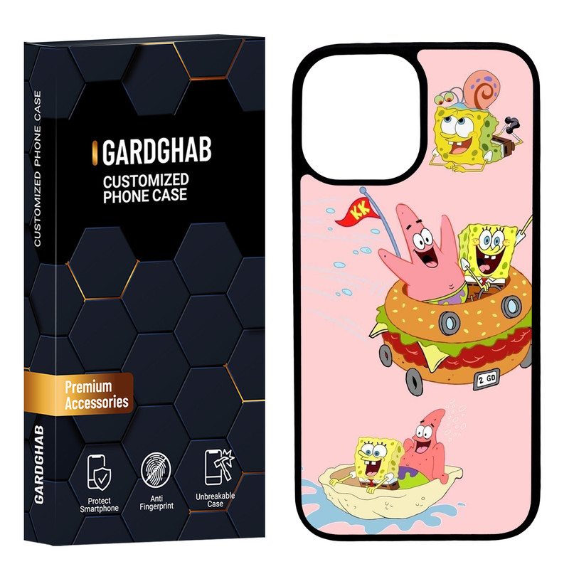 کاور گارد قاب مدل پشت گلس فانتزی مناسب برای گوشی موبایل اپل iPhone 12 Pro Max