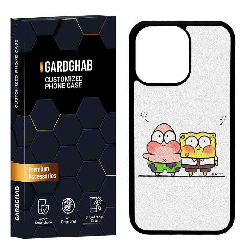 کاور گارد قاب مدل پشت گلس فانتزی مناسب برای گوشی موبایل اپل iPhone 13 Pro