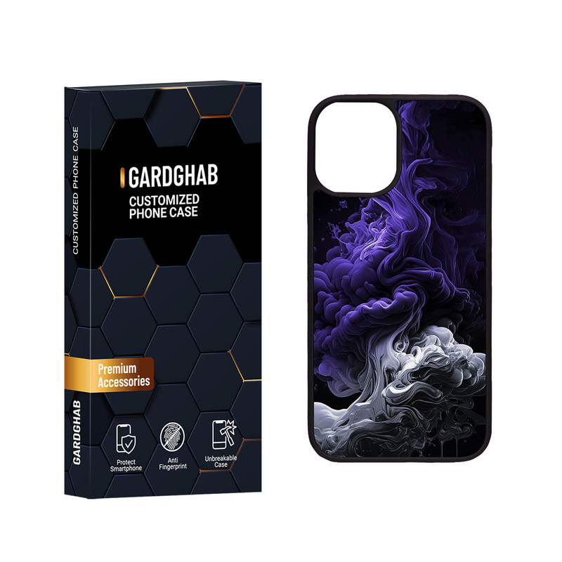 کاور گارد قاب مدل دور ژله ای ساده مناسب برای گوشی موبایل اپل iPhone 12 Mini