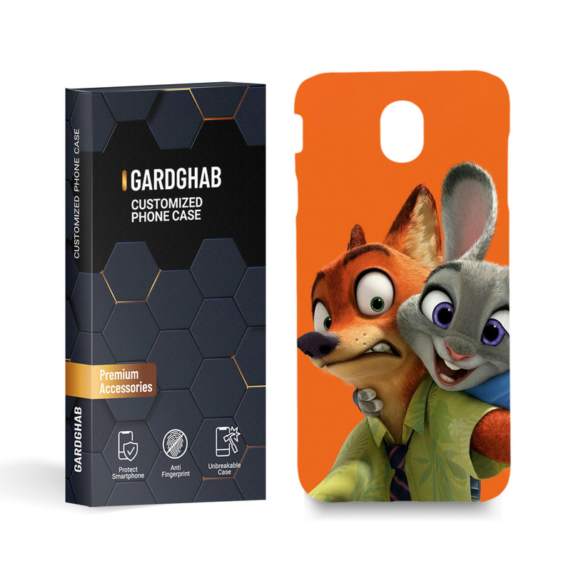 کاور گارد قاب مدل زوتوپیا مناسب برای گوشی موبایل سامسونگ galaxy j7 pro