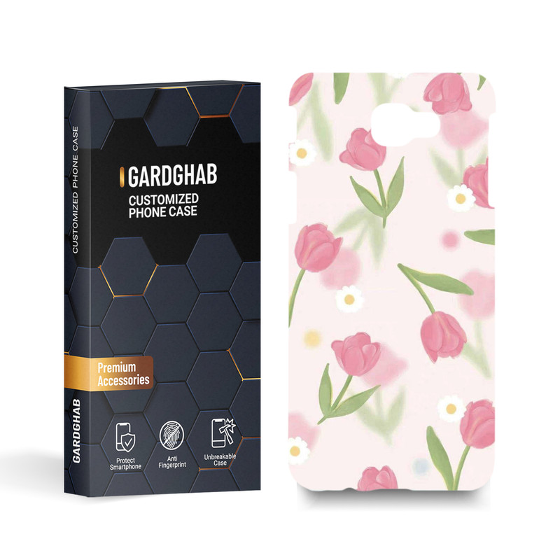 کاور گارد قاب مدل گل مناسب برای گوشی موبایل سامسونگ Galaxy j5 prime