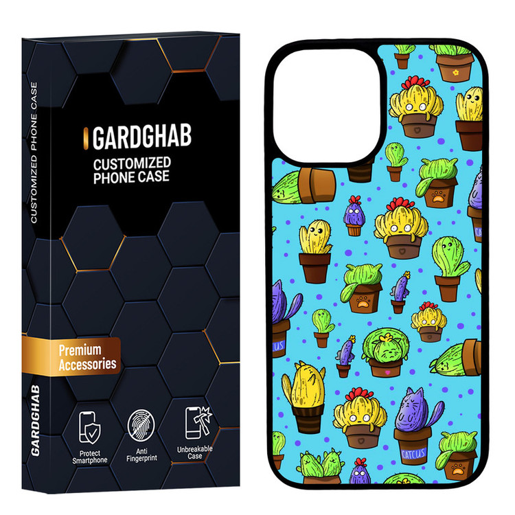 کاور گارد قاب مدل پشت گلس فانتزی مناسب برای گوشی موبایل اپل iPhone 12 Pro Max