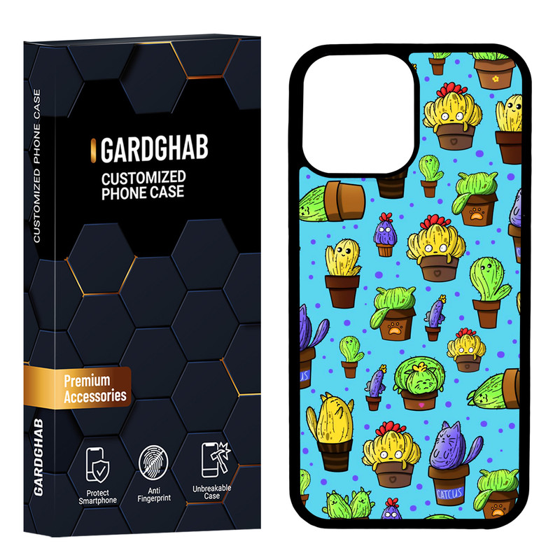 کاور گارد قاب مدل پشت گلس فانتزی مناسب برای گوشی موبایل اپل iPhone 13 Pro Max