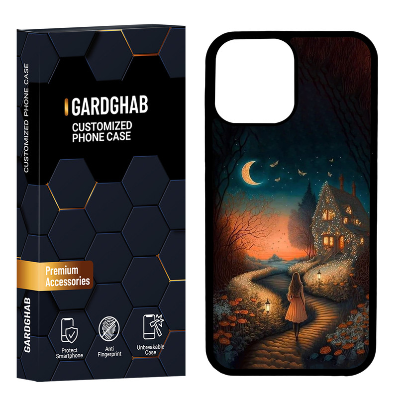 کاور گارد قاب مدل پشت گلس دخترانه مناسب برای گوشی موبایل اپل iPhone 13 Pro Max