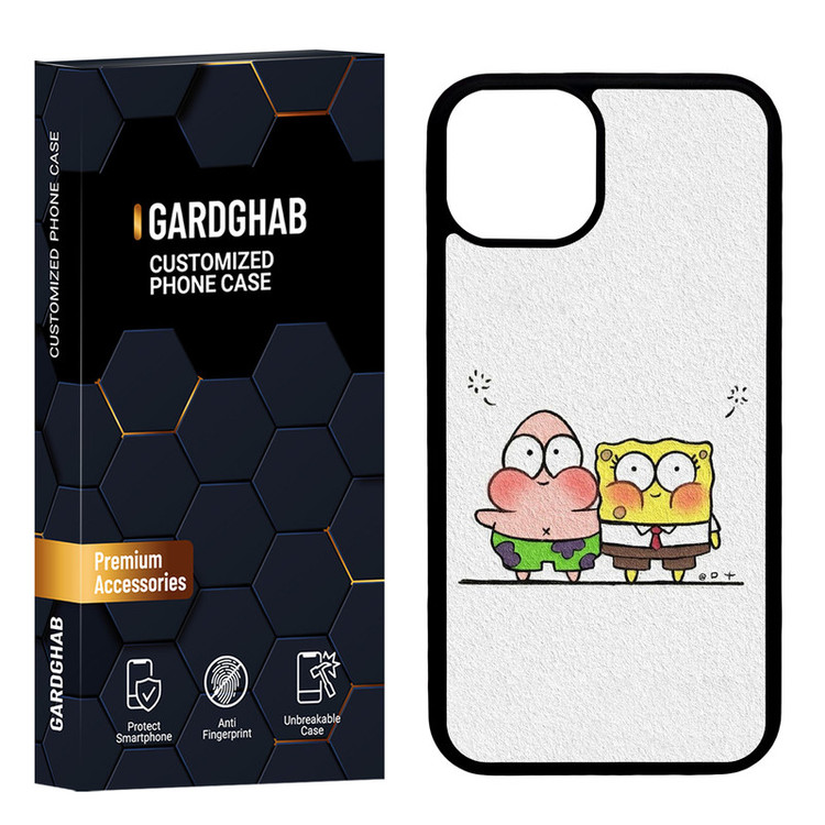 کاور گارد قاب مدل پشت گلس فانتزی مناسب برای گوشی موبایل اپل iPhone 13