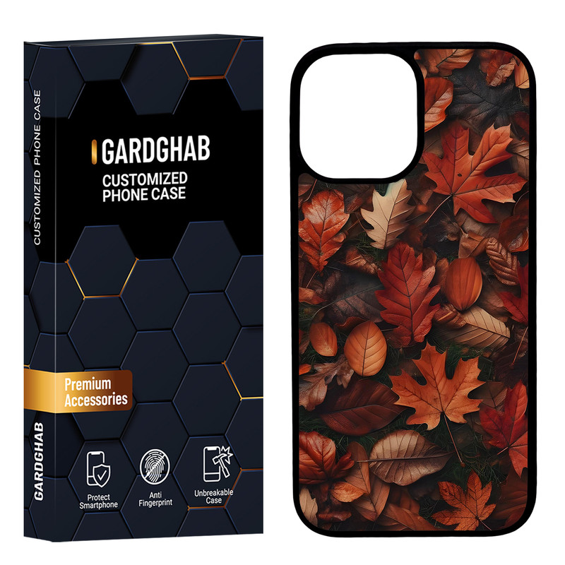 کاور گارد قاب مدل پشت گلس برگ مناسب برای گوشی موبایل اپل iPhone 12 Pro Max