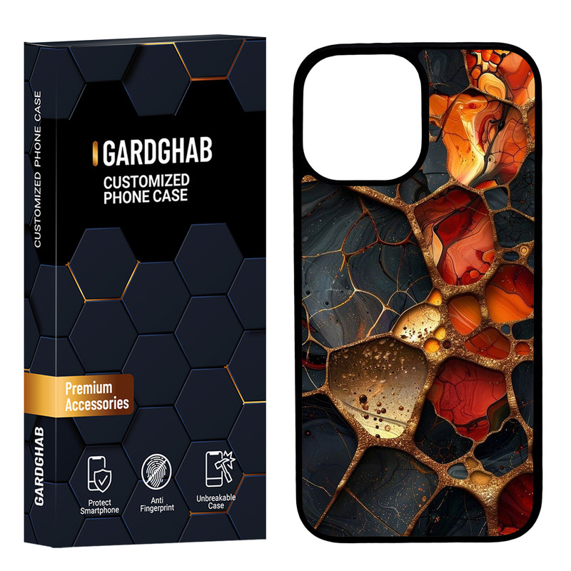 کاور گارد قاب مدل پشت گلس ساده مناسب برای گوشی موبایل اپل iPhone 12 Pro Max