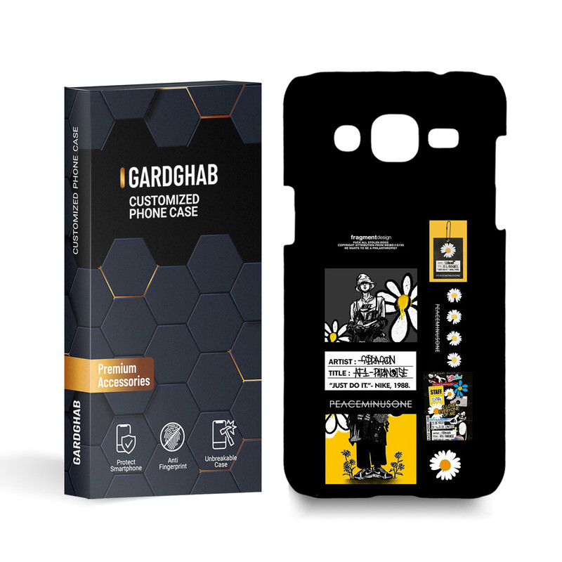 کاور گارد قاب مدل دخترانه مناسب برای گوشی موبایل سامسونگ galaxy j2 2015