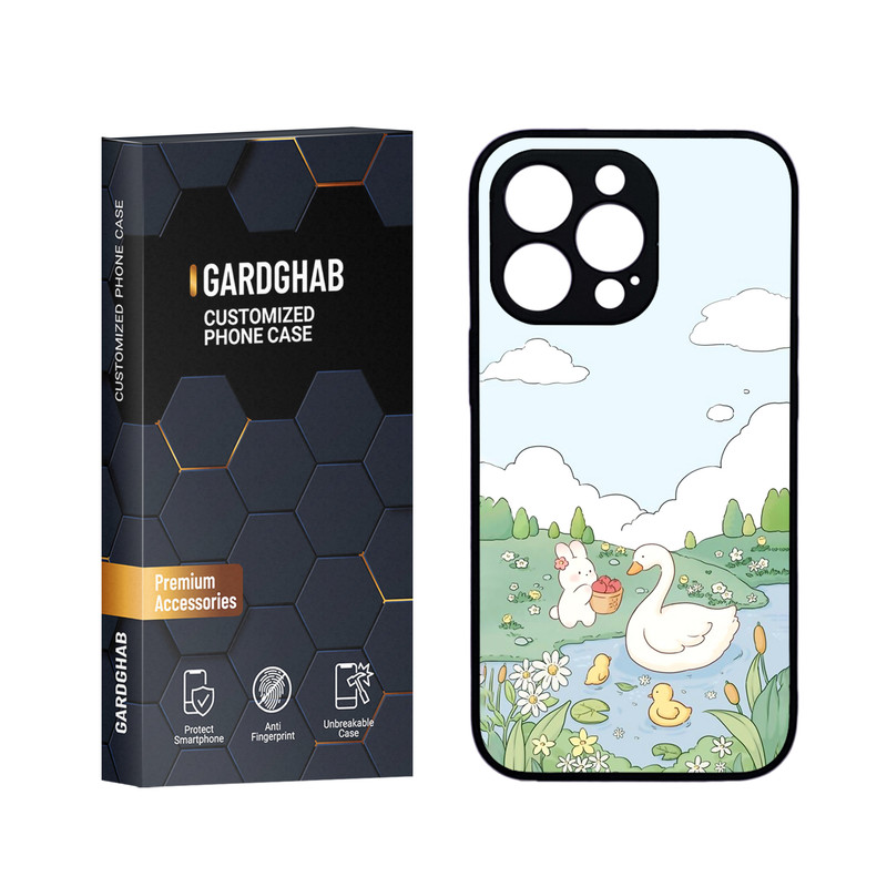 کاور گارد قاب مدل دورژله ای فانتزی مناسب برای گوشی موبایل اپل iPhone 13 Pro