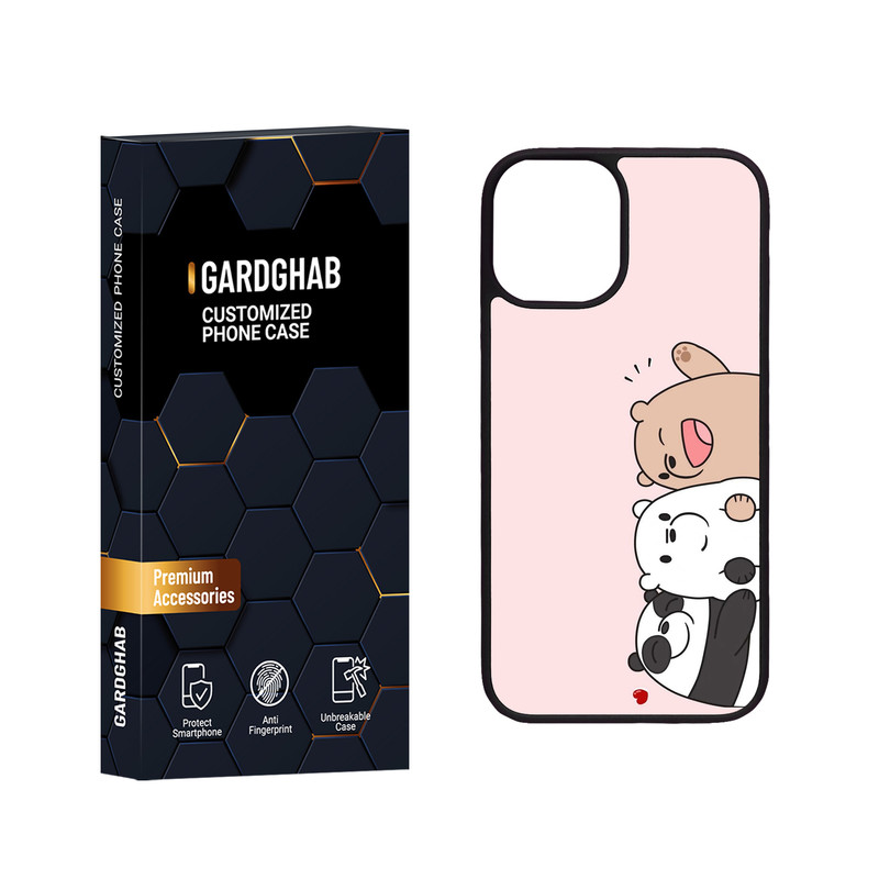 کاور گارد قاب مدل دور ژله ای فانتزی مناسب برای گوشی موبایل اپل iPhone 12 Mini