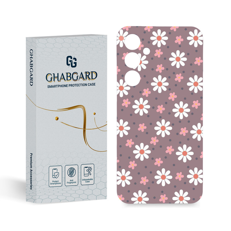 کاور قاب گارد مدل گل مناسب برای گوشی موبایل سامسونگ Galaxy A55 5G