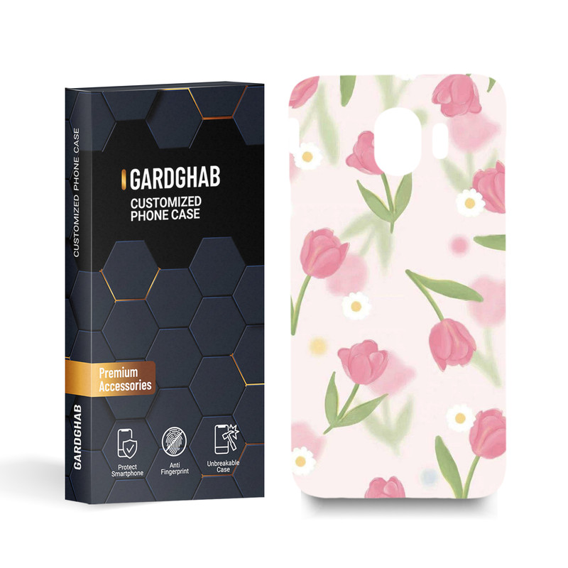 کاور گارد قاب مدل گل مناسب برای گوشی موبایل سامسونگ Galaxy j4
