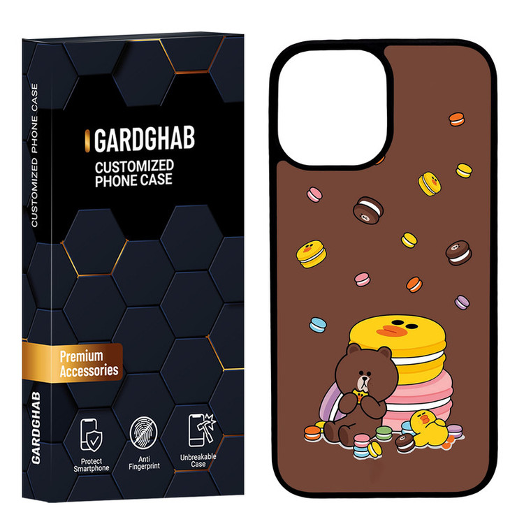 کاور گارد قاب مدل پشت گلس فانتزی مناسب برای گوشی موبایل اپل iPhone 12 Pro Max