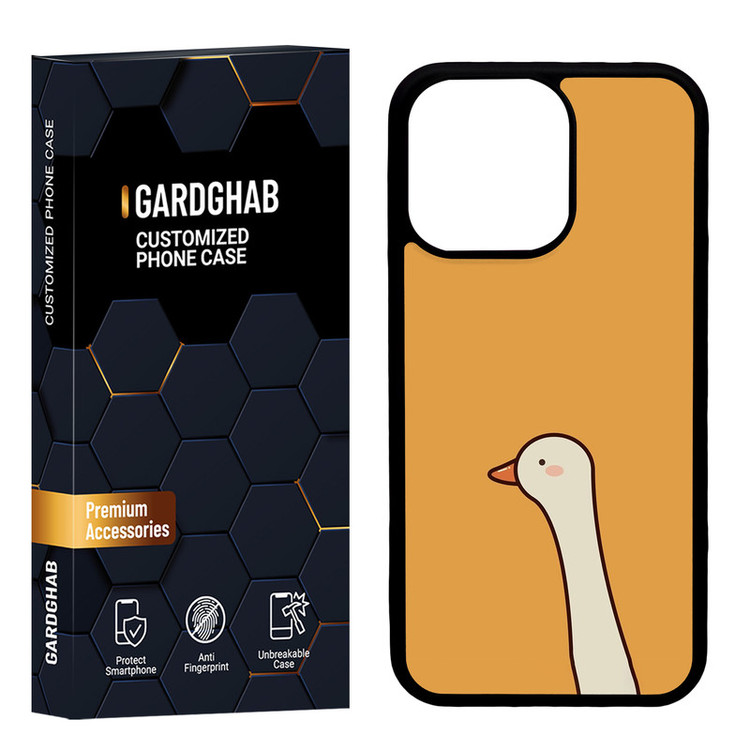 کاور گارد قاب مدل پشت گلس فانتزی مناسب برای گوشی موبایل اپل iPhone 13 Pro