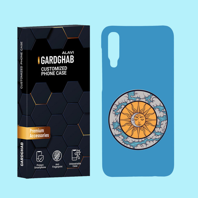کاور گارد قاب علوی مدل هنری مناسب برای گوشی موبایل سامسونگ Galaxy A50 / A50s / A30s