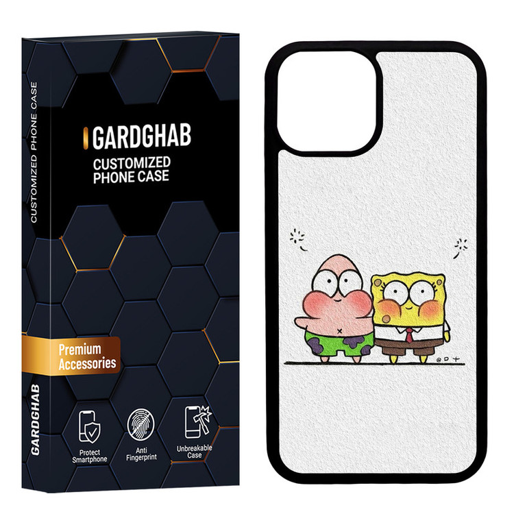 کاور گارد قاب مدل دور ژله ای فانتزی مناسب برای گوشی موبایل اپل iPhone 13 Mini