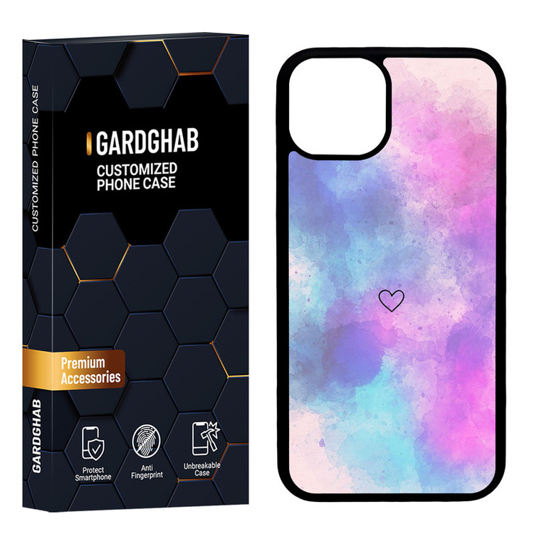 کاور گارد قاب مدل پشت گلس دخترانه مناسب برای گوشی موبایل اپل iPhone 13