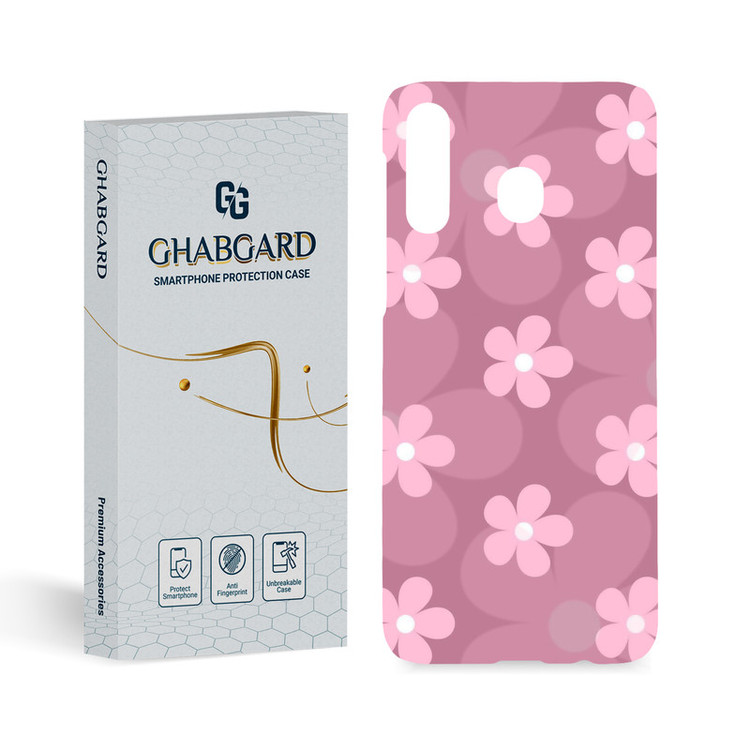 کاور قاب گارد طرح گل مناسب برای گوشی موبایل سامسونگ Galaxy M30