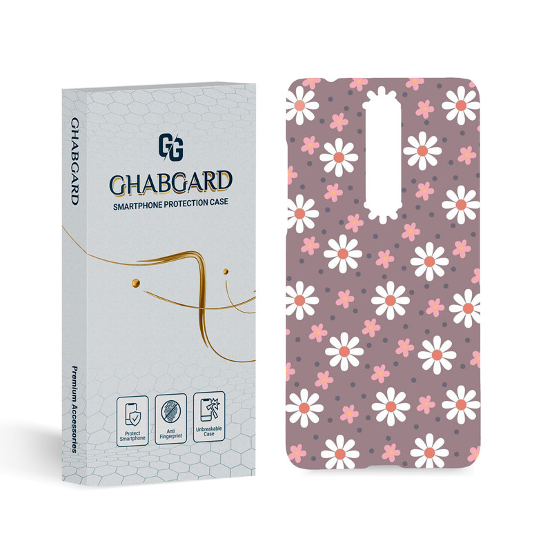 کاور قاب گارد مدل گل مناسب برای گوشی موبایل نوکیا 3.1 Plus