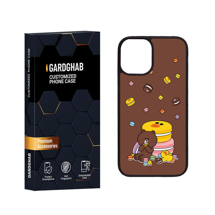 کاور گارد قاب مدل دور ژله ای فانتزی مناسب برای گوشی موبایل اپل iPhone 12 Mini