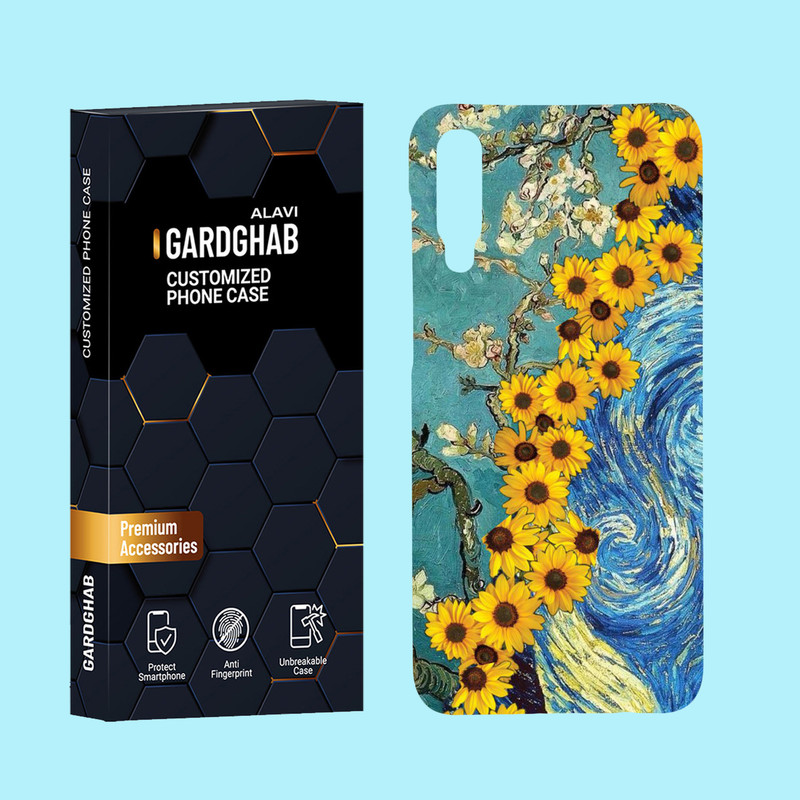کاور گارد قاب علوی مدل هنری مناسب برای گوشی موبایل سامسونگ Galaxy A50 / A50s / A30s