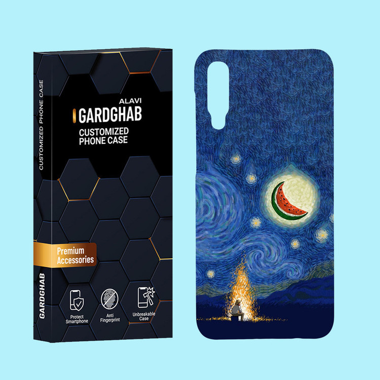 کاور گارد قاب علوی مدل هنری مناسب برای گوشی موبایل سامسونگ Galaxy A50 / A50s / A30s