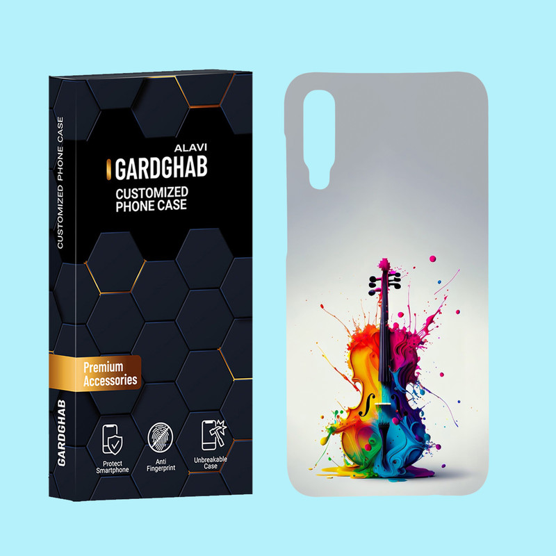 کاور گارد قاب علوی مدل ساز و موزیک مناسب برای گوشی موبایل سامسونگ Galaxy A50 / A50s / A30s