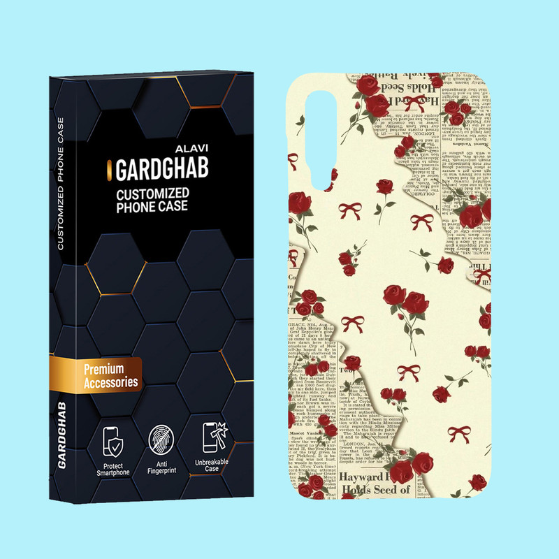 کاور گارد قاب علوی مدل عاشقانه مناسب برای گوشی موبایل سامسونگ Galaxy A50 / A50s / A30s