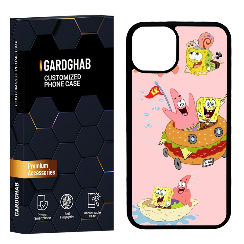 کاور گارد قاب مدل پشت گلس فانتزی مناسب برای گوشی موبایل اپل iPhone 13