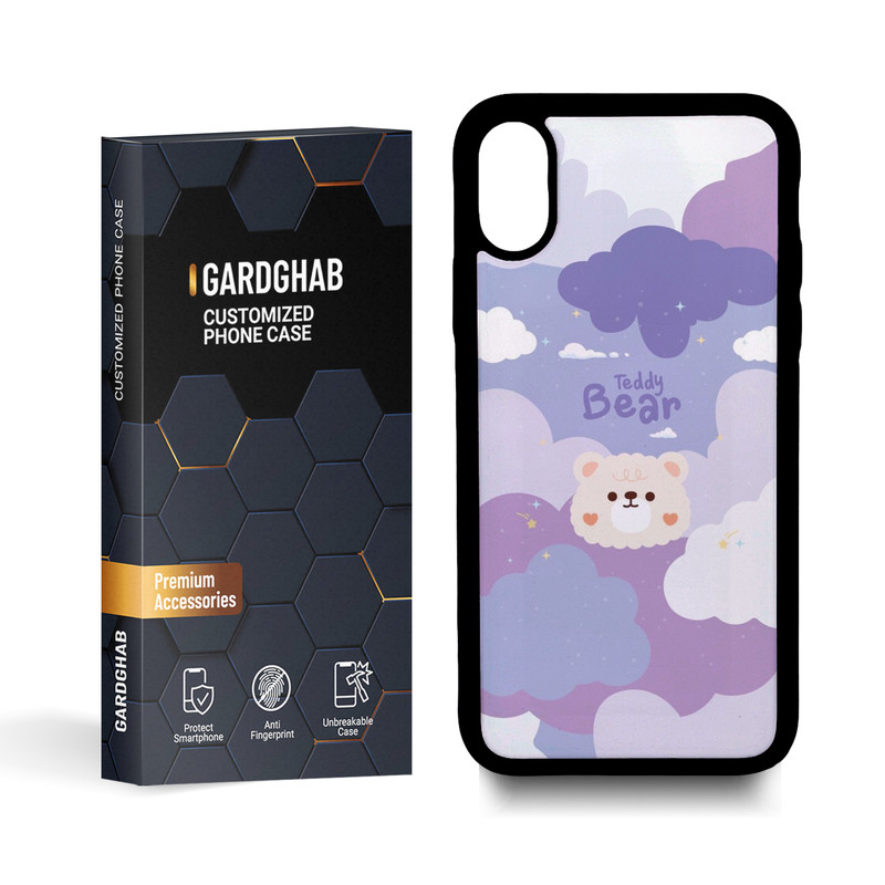 کاور گارد قاب مدل دخترانه مناسب برای گوشی موبایل اپل iphone x / xs