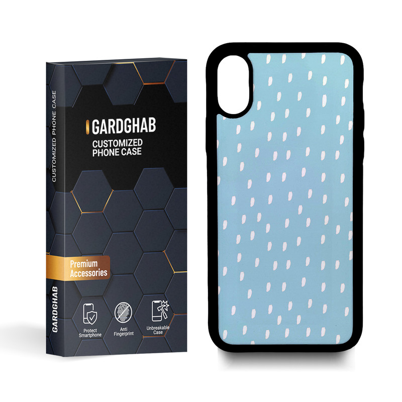 کاور گارد قاب مدل ساده مناسب برای گوشی موبایل اپل iphone x / xs