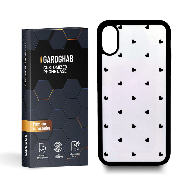 کاور گارد قاب مدل ساده مناسب برای گوشی موبایل اپل iphone x / xs