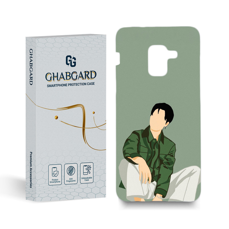 کاور قاب گارد مدل پسرانه مناسب برای گوشی موبایل سامسونگ Galaxy A8 2018