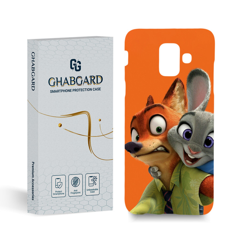 کاور قاب گارد مدل زوتوپیا مناسب برای گوشی موبایل سامسونگ galaxy a6