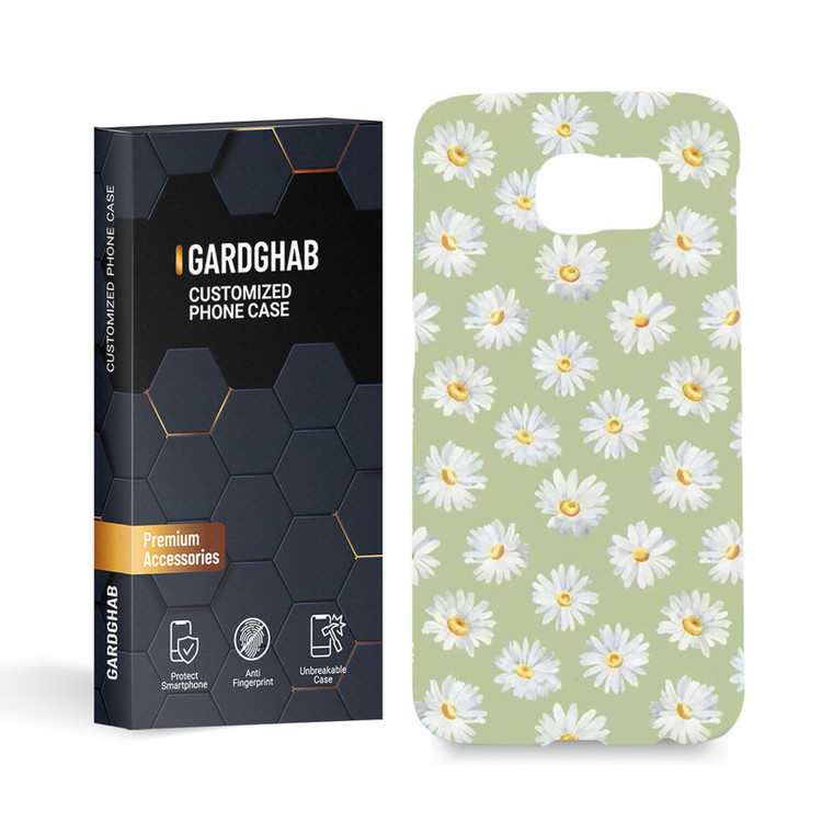 کاور گارد قاب مدل گل مناسب برای گوشی موبایل سامسونگ Galaxy s6