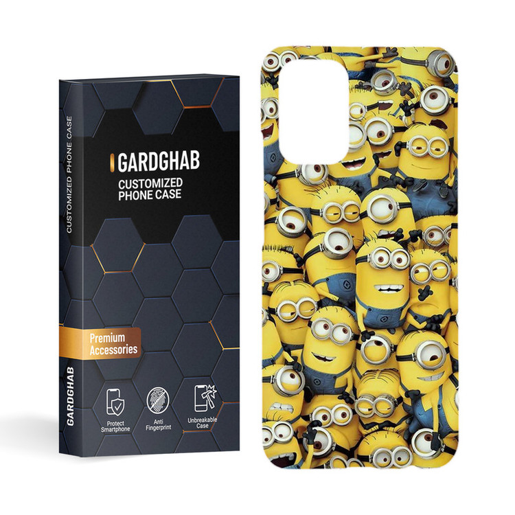 کاور گارد قاب مدل مینیون مناسب برای گوشی موبایل شیائومی Redmi Note 10 / 4G