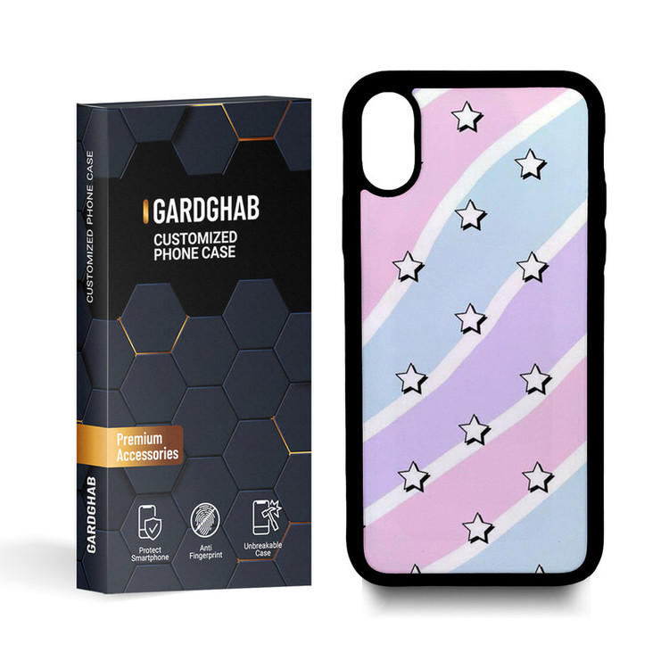 کاور گارد قاب مدل ساده مناسب برای گوشی موبایل اپل iphone x / xs