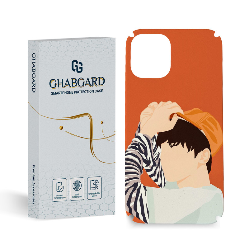 کاور قاب گارد مدل f پسرانه مناسب برای گوشی موبایل اپل Iphone 12 mini