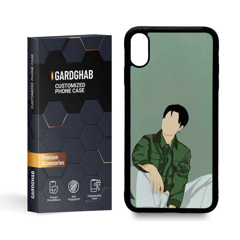 کاور قاب گارد مدل پسرانه مناسب برای گوشی موبایل اپل iphone xs max