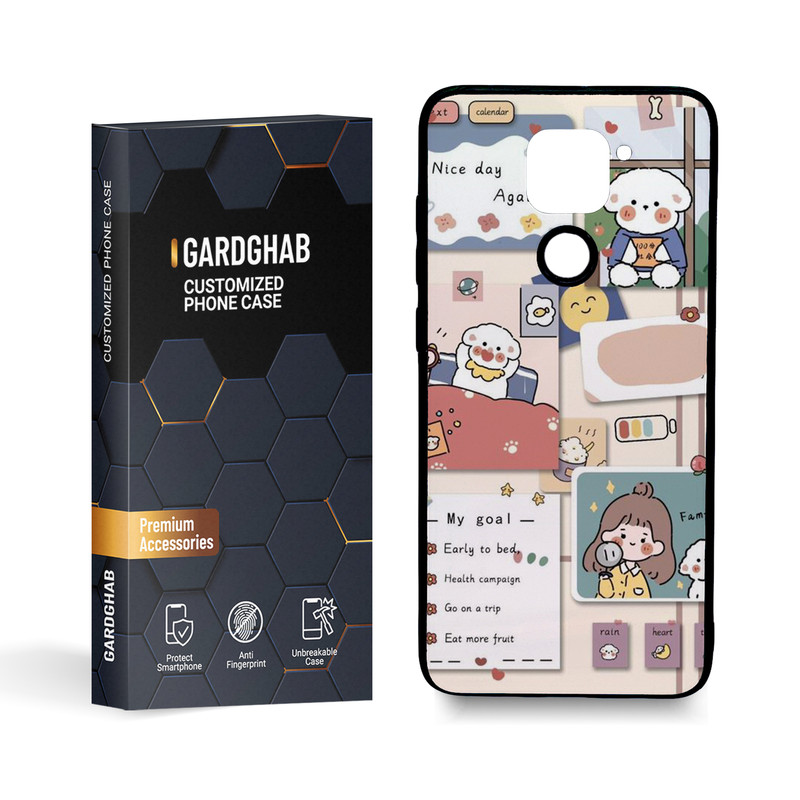 کاور گارد قاب مدل فانتزی مناسب برای گوشی موبایل شیائومی redmi note9