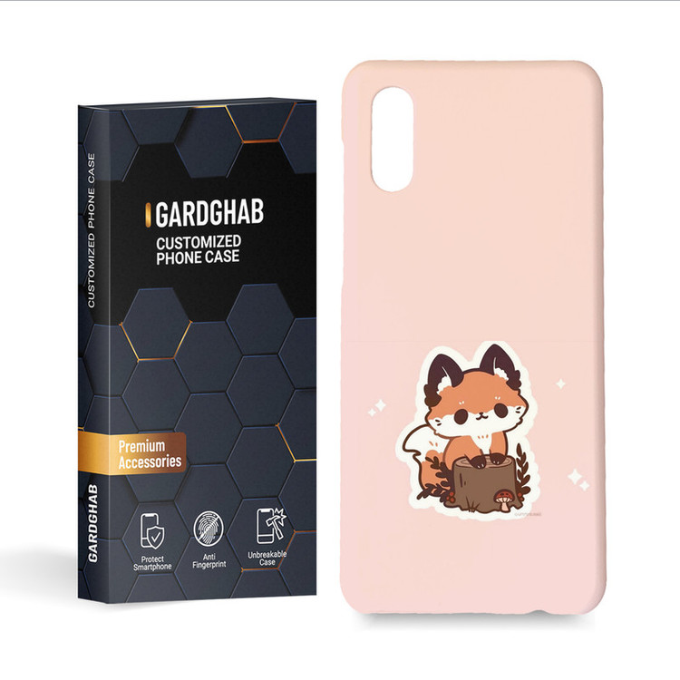 کاور گارد قاب مدل دخترانه مناسب برای گوشی موبایل سامسونگ galaxy a02