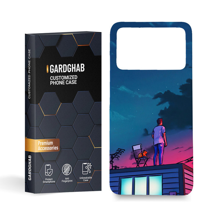 کاورگاردقاب مدل پسرانه مناسب برای گوشی موبایل شیائومی Poco X4 Pro