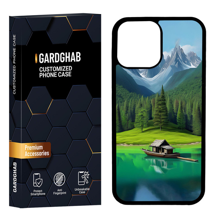 کاور گارد قاب مدل دور ژله ای هنری مناسب برای گوشی موبایل اپل iPhone 13 Pro max