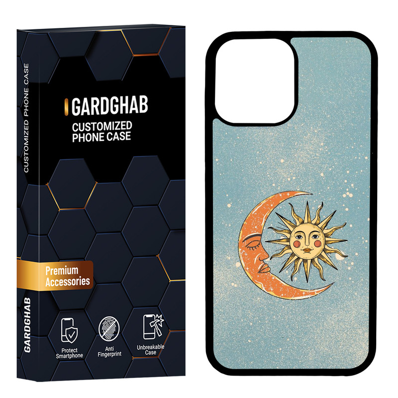 کاور گارد قاب مدل دور ژله ای هنری مناسب برای گوشی موبایل اپل iPhone 13 Promax