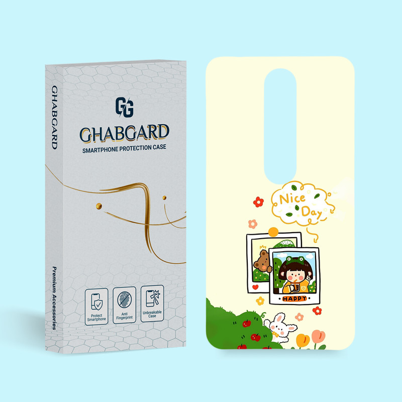 کاور قاب گارد مدل دخترانه مناسب برای گوشی موبایل نوکیا 6.1