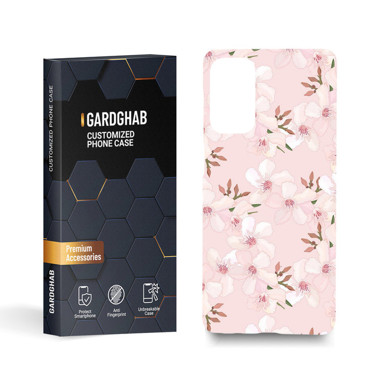 کاور گارد قاب مدل گل مناسب برای گوشی موبایل سامسونگ galaxy m52