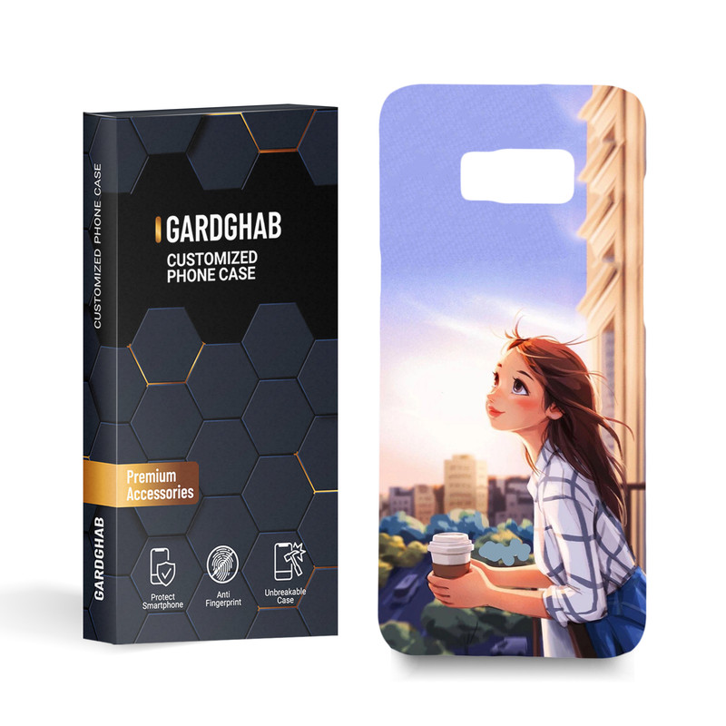 کاور گارد قاب مدل دخترانه مناسب برای گوشی موبایل سامسونگ galaxy a8 plus