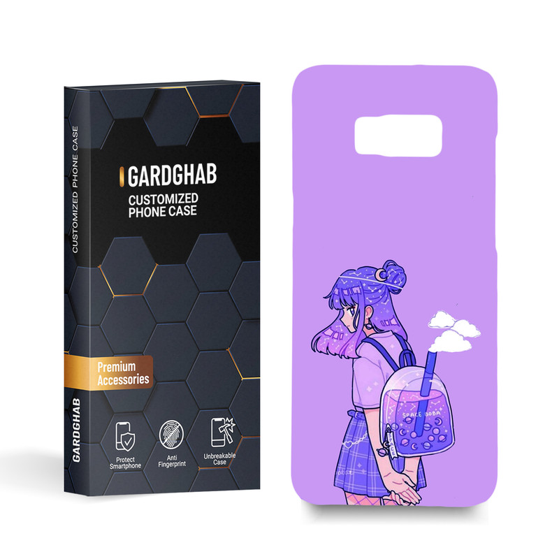 کاور گارد قاب مدل دخترانه مناسب برای گوشی موبایل سامسونگ galaxy a8 plus